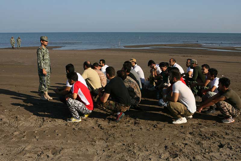 زیباکنار - روز سوم - شهریور 94 - انتخابی فرمانده 3